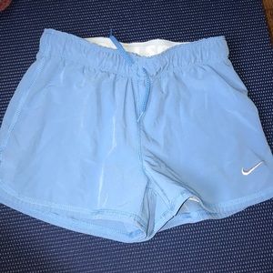 blue nike dri fit shorts